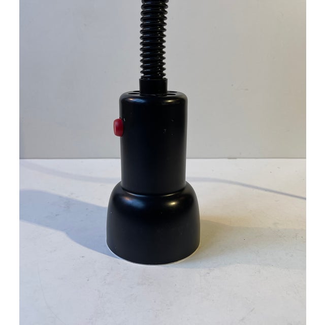 Mid-Century Modern Vintage Black Louis Clamp Wall Lamp from Louis Poulsen, 1970s For Sale - Image 3 of 10