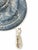 1980s Postmodern Blue-Gray Twisted Column Floor Lamp With Cream Empire Shade For Sale - Image 13 of 14