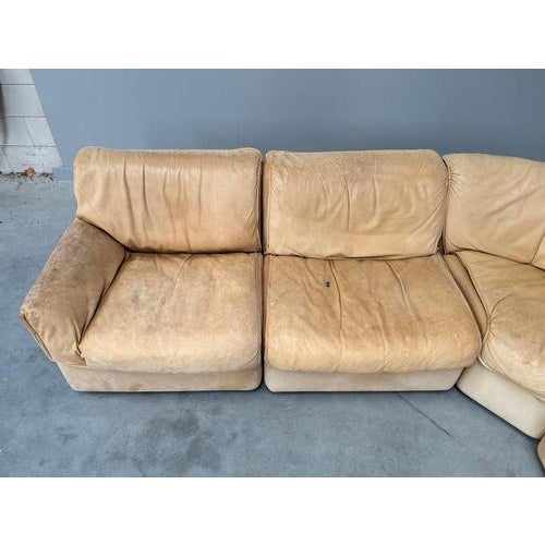 Animal Skin Modular Leather Lounge Sofa from Cor, 1970s, Set of 5 For Sale - Image 7 of 18