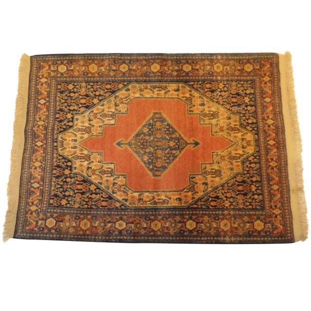 Antique Persian Senneh Rug - 5' x 3'7" For Sale