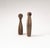 These brass game pieces for the game "Mensch ärgere dich nicht" feature a classic design. The set was produced in the...
