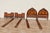 Early 20th Century Pair of Louis XV Style Hand-Painted Twin Bed Frames With Floral Marquetry For Sale - Image 9 of 18