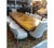 Authentic Gilbert Rohde for Herman Miller Dining Table With Burlwood Checkerboard Top & Two Leaves For Sale In Los Angeles - Image 6 of 18
