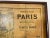 Large French Paris Metro Map 1960s. A large Vintage French framed map of the Parisian Metro from the mid-20th century....
