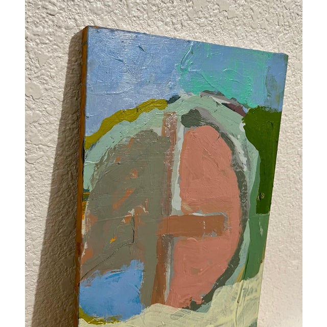 Edward Avedisian, Mod Abstract Expressionist Modernist Oil Painting Edward Avedisian Color Circles For Sale In Miami - Image 6 of 9