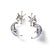These Designer Star and Moon Earrings are a whimsical creation by renowned artist Mihail Chemiakin . Handcrafted from 925...