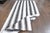 White 1970s Vintage Handmade Wool Cotton Turkish White Runner Rug For Sale - Image 8 of 11
