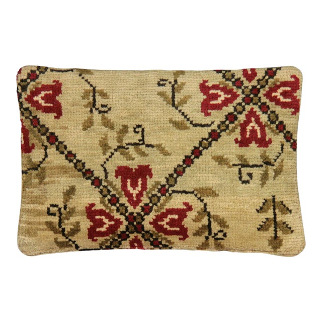1960s Turkish Oushak Pillow For Sale