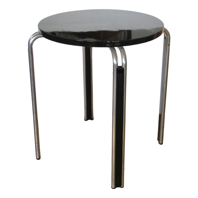 Art Deco French Side Table, 1940s For Sale