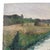 French Mid-20th Century French Riverside Painting For Sale - Image 3 of 3