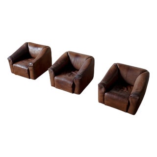 Vintage Swiss DS47 Lounge Chair from de Sede, 1970s For Sale