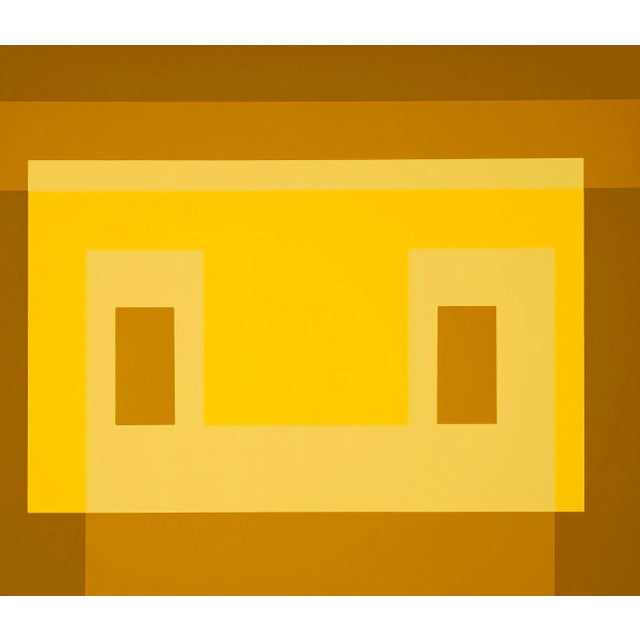 "Variant" serigraph by Josef Albers from the monumental "Formulation : Articulation" published by Harry N. Abrams and...
