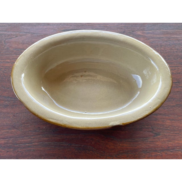 This is for a rare crock stoneware casserole dish from Pearson's of Chesterfield in England. Perfect for your English...