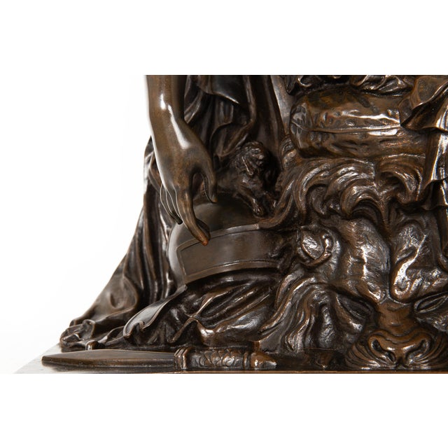 French Bronze Sculpture “Dying Lucretia” (1868) by Jean-Baptiste Clesinger For Sale - Image 15 of 15
