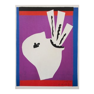 After Henri Matisse "The Sword Swallower" First German Edition Poster For Sale