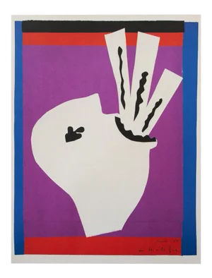After Henri Matisse "The Sword Swallower" First German Edition Poster