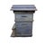 Antique French Blue Wooden Beehive, 1890s For Sale - Image 5 of 15