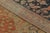 Beige Hand-Knotted Antique Mohtashem Rug in Beige Brown and Red Medallion Pattern For Sale - Image 8 of 8
