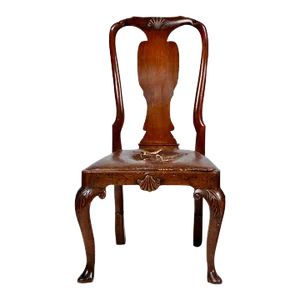 Queen Anne Mahogany Side Chair