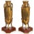 French Pair of French Bronze Antique Mythological Amphora Garnitures Ca. 1880 For Sale - Image 3 of 12