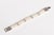 1990s Contemporary Pearl and Diamond Beaded Bracelet, Sterling Silver Clasp For Sale - Image 4 of 7