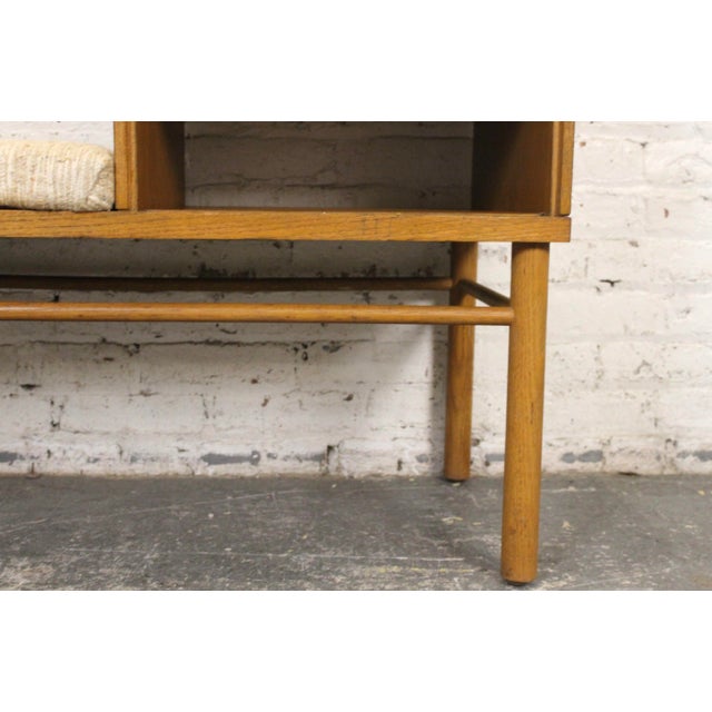 Mid-Century Telephone Bench Designed Attributed to Raymond Lowey for Mengel Furniture Co. For Sale - Image 10 of 14