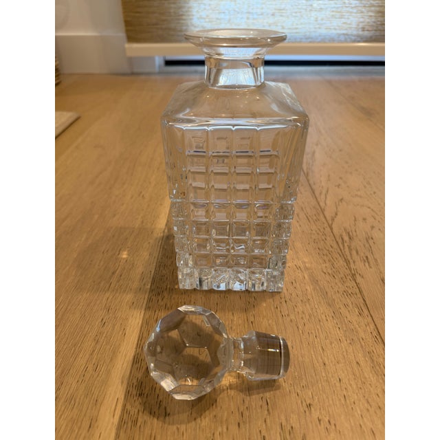Art Deco Tiffany Crystal Decanter For Sale - Image 3 of 3
