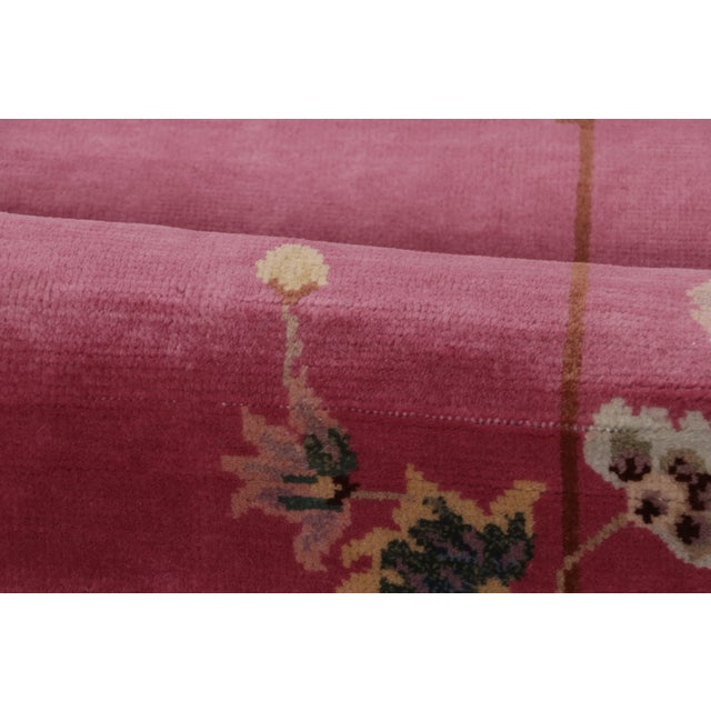 This 5x6 contemporary Chinese Deco rug is a vibrant addition to Rug & Kilim’s Art Deco collection. Hand-knotted in wool,...