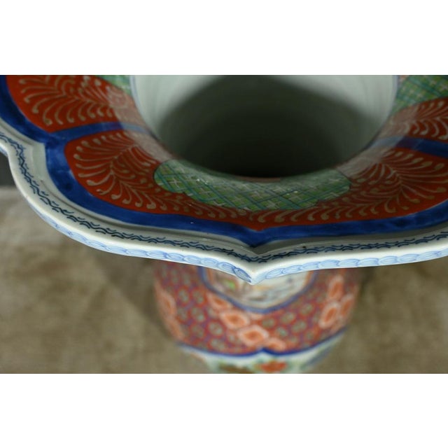 Antique Japanese Porcelain Vase For Sale - Image 9 of 18
