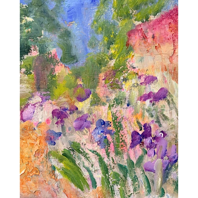 Textile Barbara Schauß, Muttertag, Acrylic on Canvas For Sale - Image 7 of 7