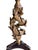 Contemporary Table Lamp Twisted Ancanthus Leaves With Frederick Cooper Lamp Shade For Sale - Image 3 of 10