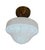 1920s American Stamped Williamson Brass Schoolhouse Ceiling Light For Sale In Los Angeles - Image 6 of 9