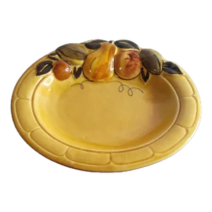 1980s California Pottery Ceramic Platter