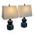 Einar Johansen for Søholm Vintage Ceramic Table Lamps, Pair For Sale