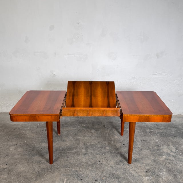 Vintage Dining Table by Jindřich Halabala for Up Závody, 1930s For Sale - Image 13 of 17