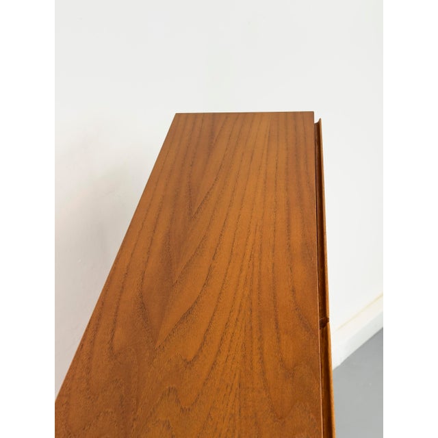 Teak Cabinet with Glass Doors from Omann Jun, 1960s For Sale - Image 12 of 18