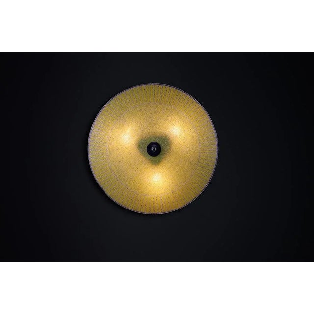 Mid-Century Brussels World Expo Wall Light in Glass, 1958 For Sale - Image 3 of 9