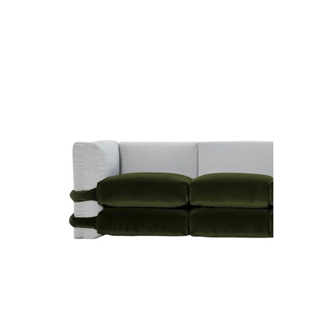 Pillow Sofa in Velvet by Muller van Severen for BD Barcelona For Sale - Image 4 of 18