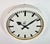 Large White Industrial Factory Wall Clock from Siemens, 1950s For Sale - Image 4 of 18
