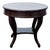One Drawer Drum Table With Shelf For Sale