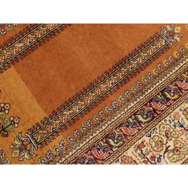 Vintage Turkish Prayer Rug- 4'x 5'6" For Sale - Image 9 of 13