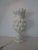 Italian Carved Flowers Alabaster Table Lamp, 1950s For Sale - Image 4 of 18