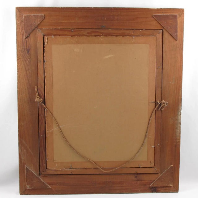 Nude With Lace Study Pastel Painting by Pio Santini For Sale - Image 12 of 13