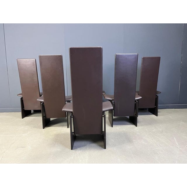 Rennie Dining Chairs attributed to Kazuhide Takahama for Studio Simon, 1970, Set of 6 For Sale - Image 6 of 13
