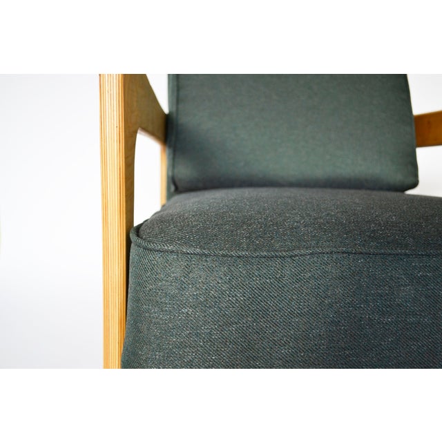 1970s Set of Vintage Forest Green Vesta Amrchairs by Brigita Adamonienė, 1970s For Sale - Image 5 of 9