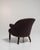 1880-1889 France Deep Aubergine Plum Tufted Barrel-Back Accent Chair For Sale In Greensboro - Image 6 of 11
