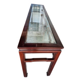 1970s Vintage Long Console Table For Sale