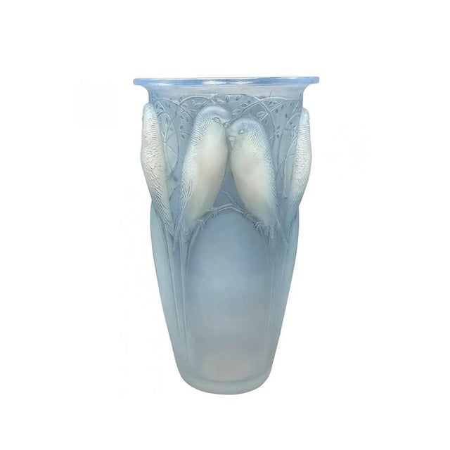Opalescent Ceylan Vase by René Lalique, 1924 For Sale - Image 10 of 10