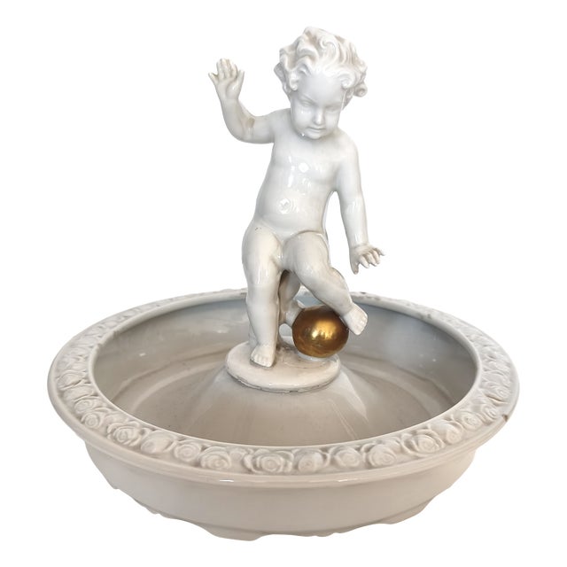 Porcelain Trinket Bowl by Karl Tutter for Schaubach Kunst, Germany, 1930s For Sale
