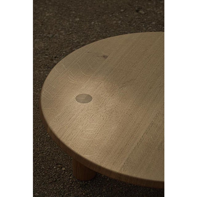 Nahele Varnished Oak Nesting Tables by La Lune, Set of 2 For Sale - Image 13 of 18